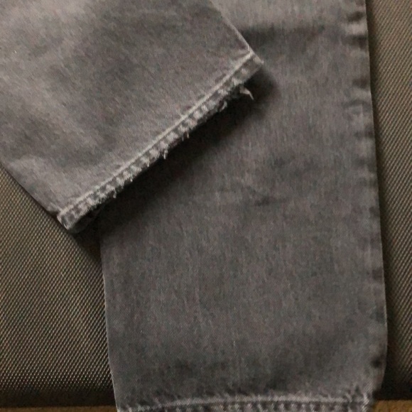 AGOLDE (34) Fen High Rise Relaxed Taper in Shambles Distressed - Picture 12 of 16